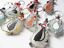 miniatura 1  - Gatos De Navidad-Elección gato atigrado pelirrojo Esmoquin Pintada a Mano Seaglass Decoración del árbol