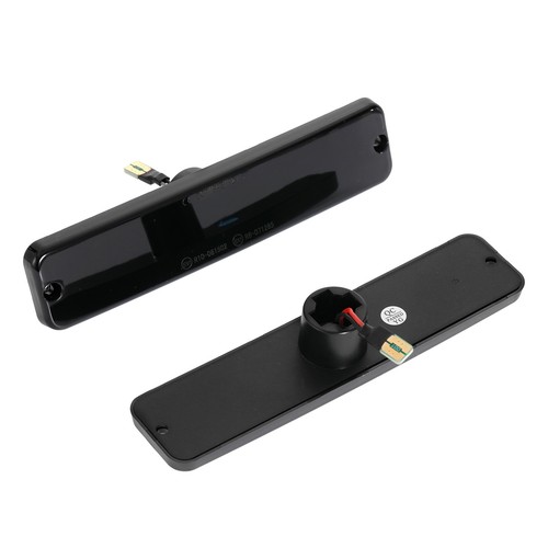 For 1987-1995 Jeep Wrangler YJ LED Front Bumper Side Marker Lights Smoked Lens - Picture 2 of 8