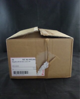 SARSTEDT Plastic Deep Well MegaBlock 2.2mL PP Round Base Free from DNA/RNA 32/CS