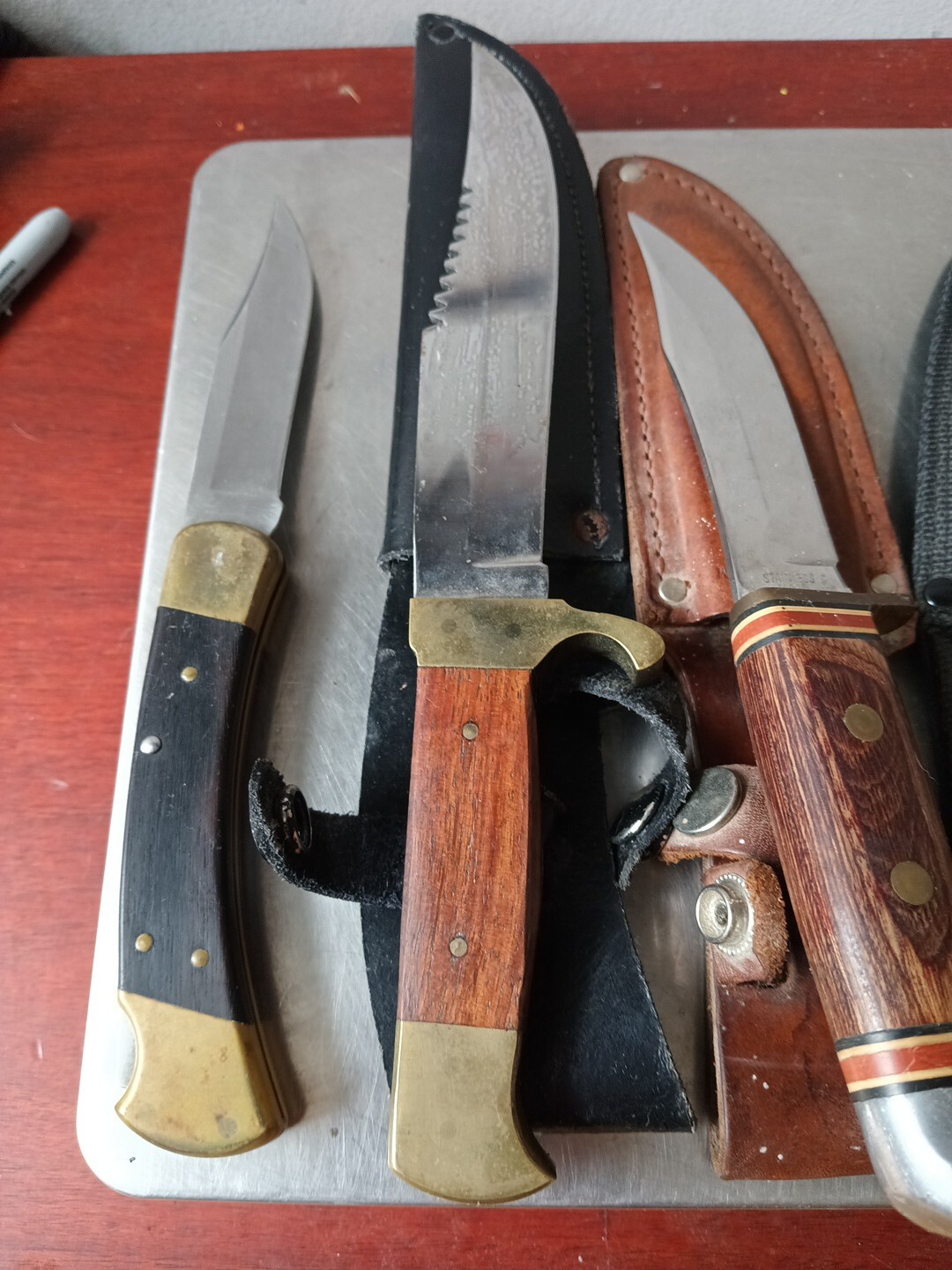 Lot Of 5 Hunting Knives eBay