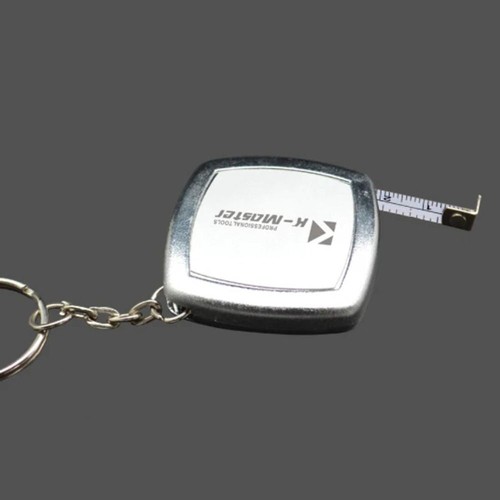 With Keychain Steel Tape 1m/3FT Small Steel Ruler Portable Tape Measure - Afbeelding 12 van 12