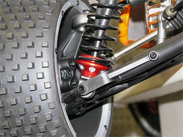 HPI 5B and 5T 1/5 scale cars Shock Absorber Spring Retainer By Jofer USA RC - Image 3 of 3