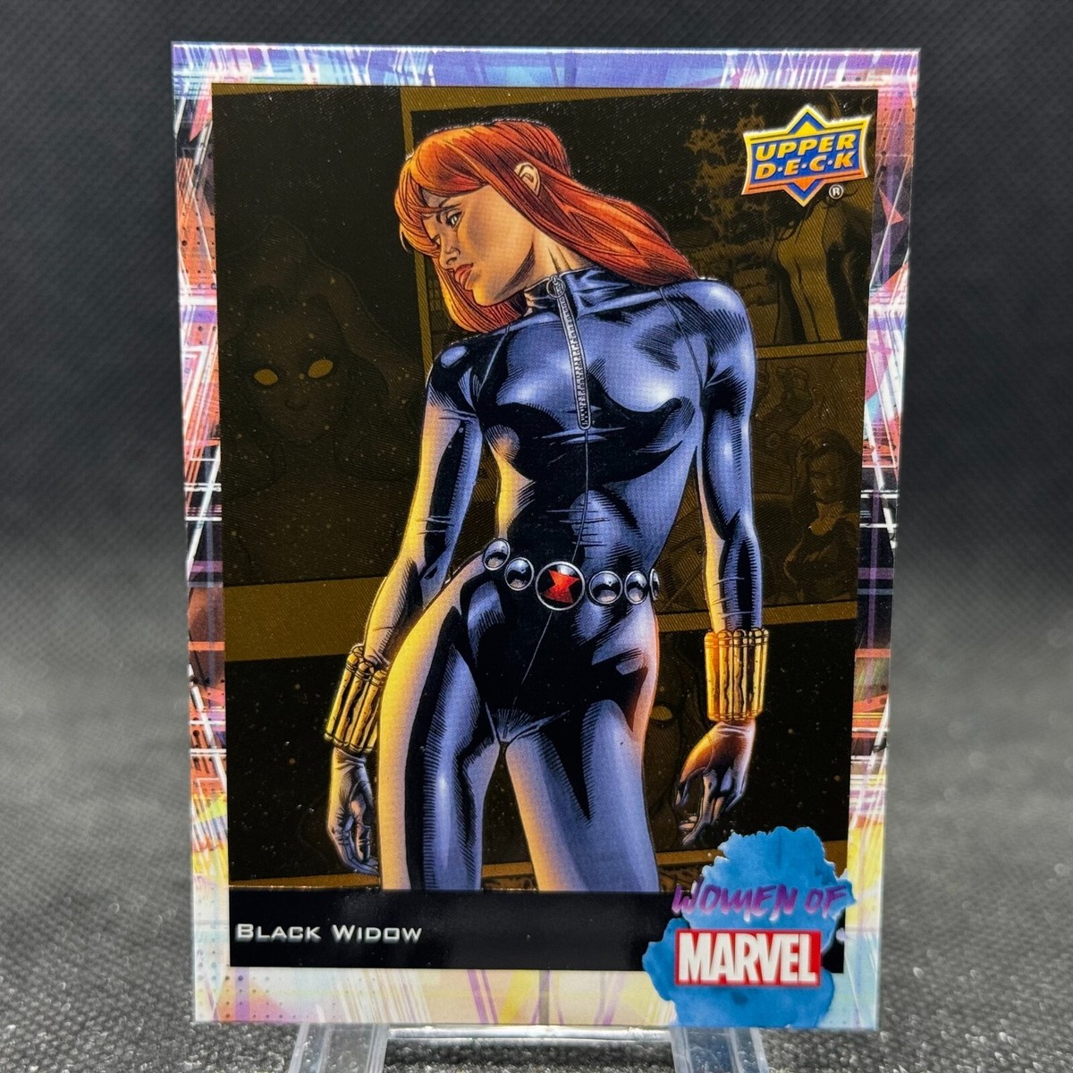 2024 Upper Deck Women of Marvel Black Widow Copper #13 | eBay