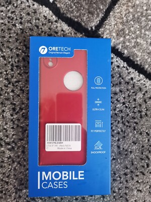 ORETECH iPhone XR Case Handy Hülle 360 rot Ultra Slim Neu