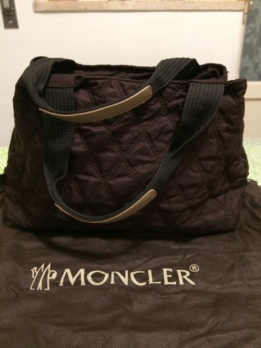 Borsa Moncler Originale A Mano / Tessuto/ Testa Di Moro | eBay