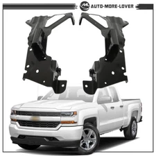 For Chevrolet Silverado 2016-2018 1500 Front Bumper Inner Side Bracket 2Pcs