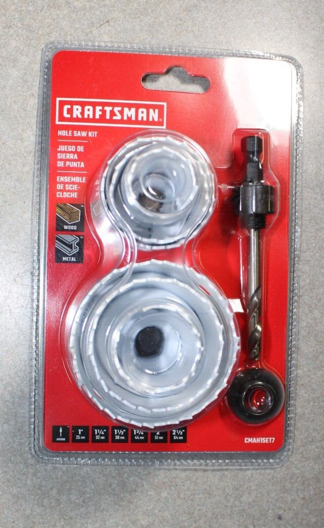 Craftsman Hole Saw Kit 7-piece 