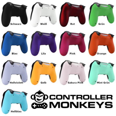 Unterschale Shell Case für PS4 Controller JDM-030, 040, 050, 055 Soft Touch Matt