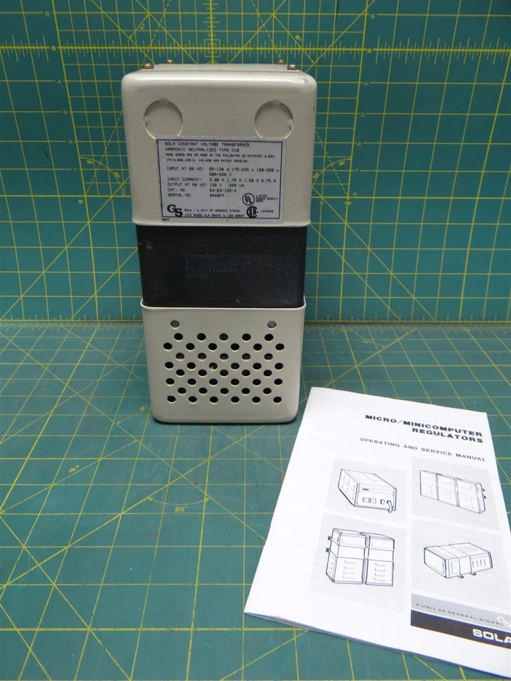 SolaHD 63-23-125-4 Electric Power Filter 120VAC Hardwired Series Transformer - Image 2 of 4