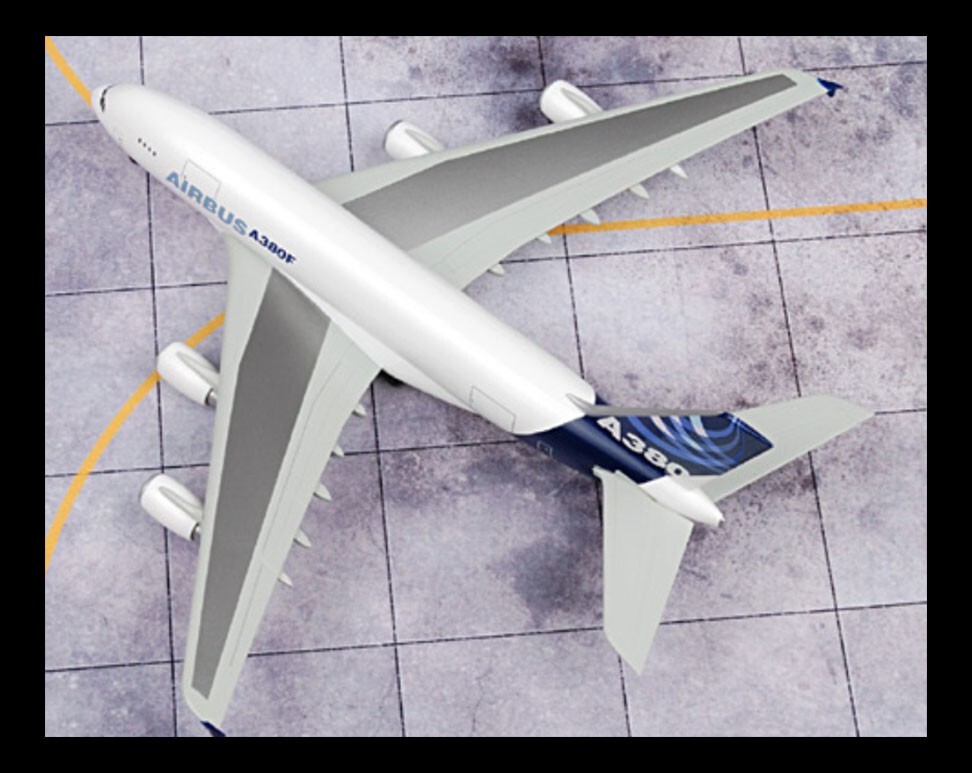 Dragon Wings 1/400 Airbus A380-800F Cargo / Freighter Airplane Corporate  Release