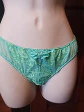 Vintage Victoria's Secret Lace Cheekini Panties, Medium