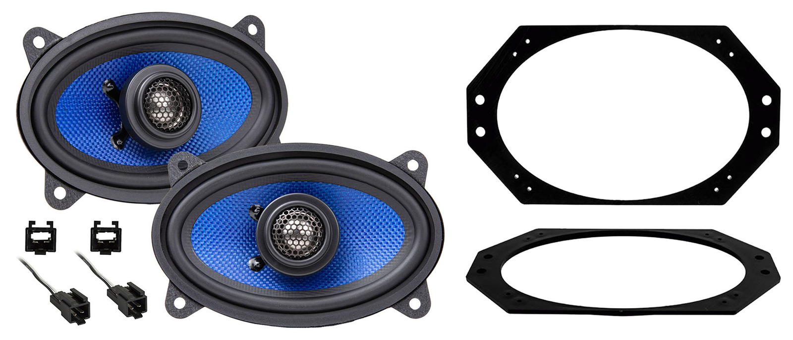 Замена фронтального динамика Hifonics HCC46CX 4x6 Подходит для Jeep Wrangler TJ 1997-2002 годов выпуска