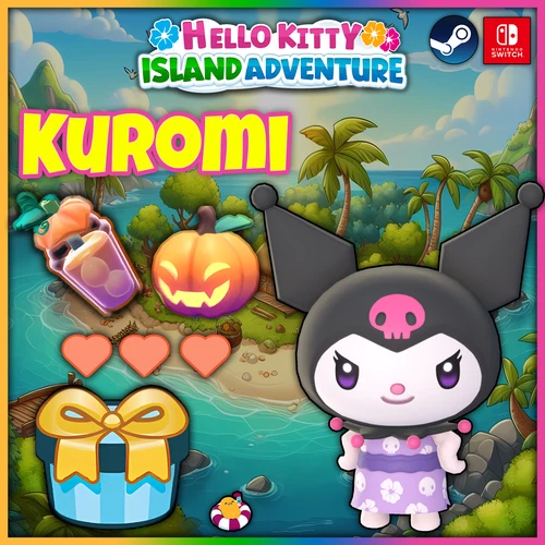 Hello Kitty Island Adventure 3 & 2 Heart Gifts Apple Arcade | Nintendo | Steam