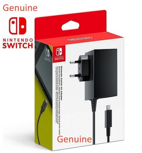 Spedizione gratuita! Adattatore alimentatore AC originale Nintendo Switch/Lite spina UK US EU - Foto 9 di 11
