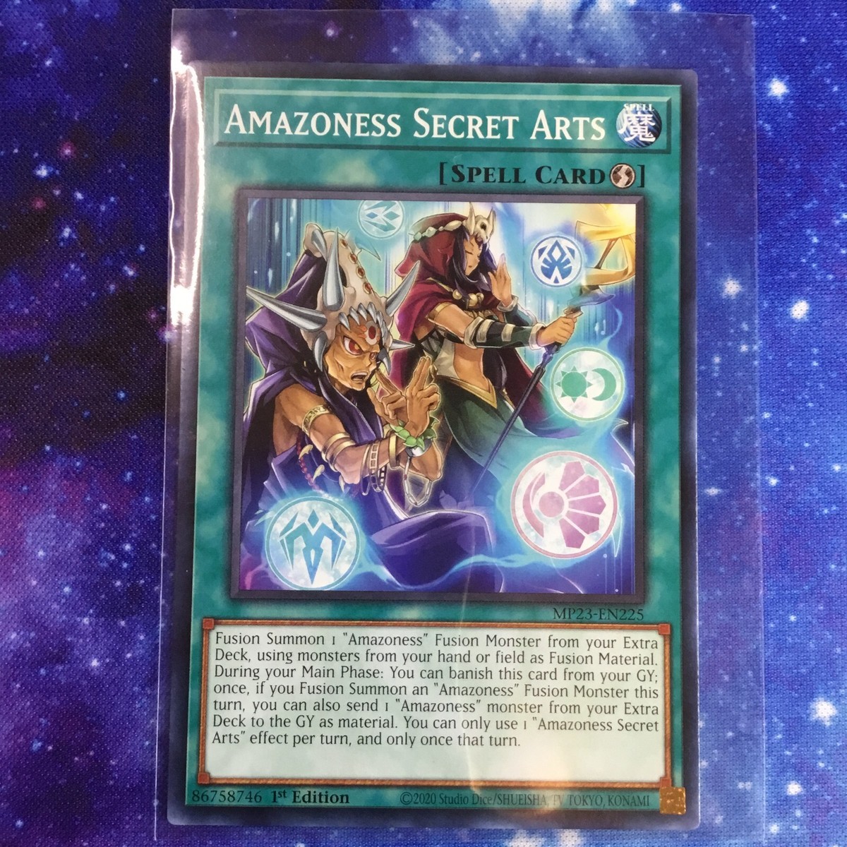 Amazoness Secret Arts MP23-EN225 1st Edition (Dueling Heroes
