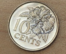 1978 Trinidad & Tobago 10 Cents Proof