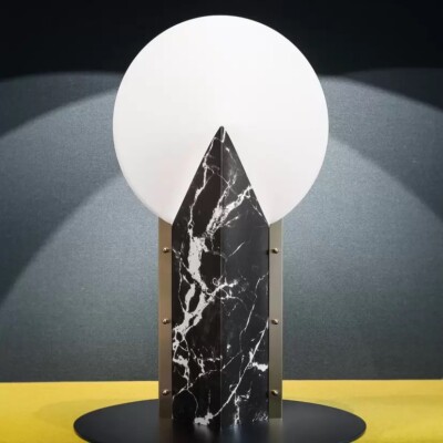 Slamp Mond 25th Anniversary Tischlampe schwarz