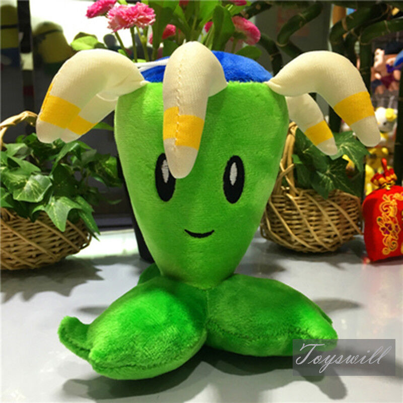 Gold Leaf Plants Vs Zombies 2 Series Plush Toy Bloomerang 17cm/6.8