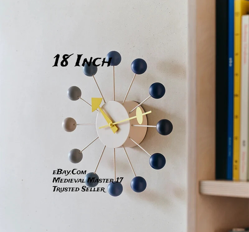 Vitra Ball Wall Clock Special Edition Dusk handmade Work Replica Special Edition - Picture 2 of 8