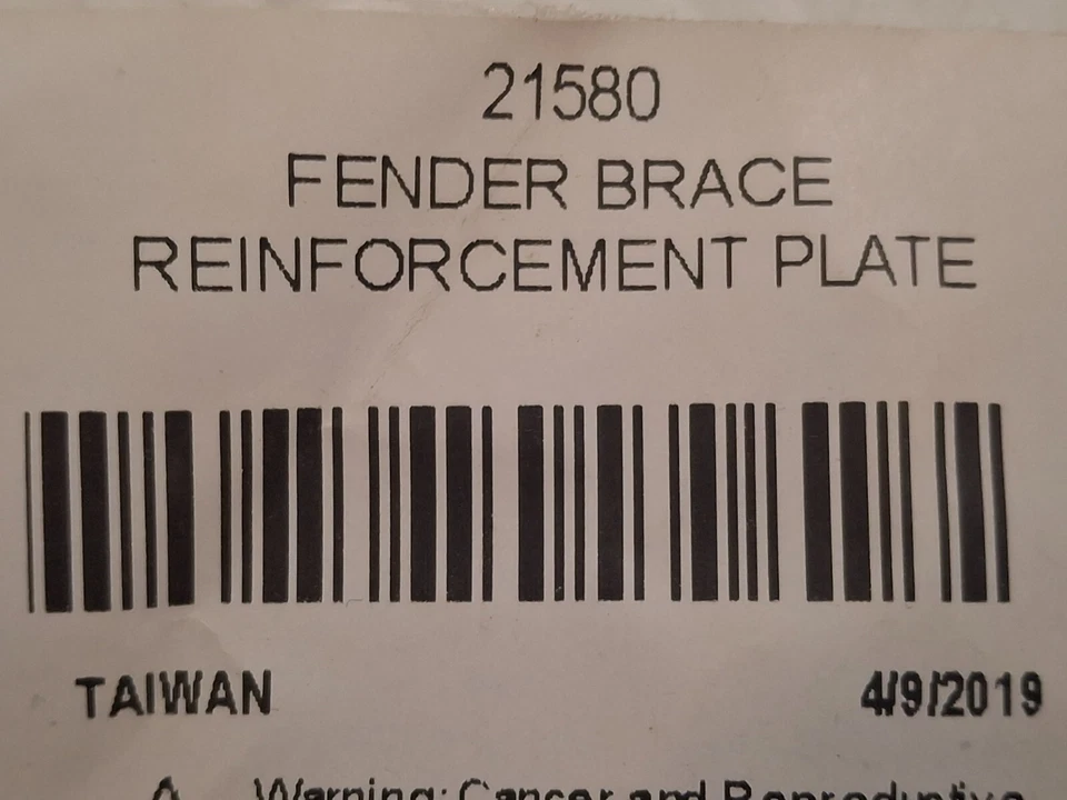 1928-31 Ford Fender Brace clip, A-16100 - Image 4 of 4