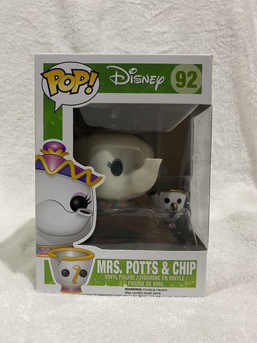 Funko Pop Vinyl Disney Beauty And The Beast Mrs. Potts & Chip #92 ...