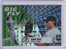 2021 Mosaic Big Fly Green Prizm #BF1 Luke Voit New York Yankees