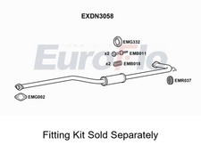 Rear Muffler Silencer Insert Exhaust System Fits Nissan X-Trail EuroFlo EXDN3058