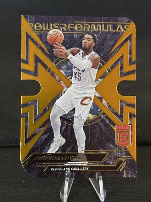 2022-23 Donruss Elite Power Formulas Orange Die-Cut Donovan Mitchell H963