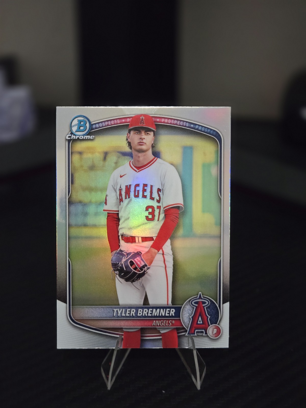 2025 Bowman Draft Chrome Tyler Bremner Refractor Image Variation