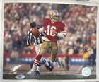 Joe Montana AUTOGRAPH 8X10 Photo / A Piece Of The Game COA w/matching number