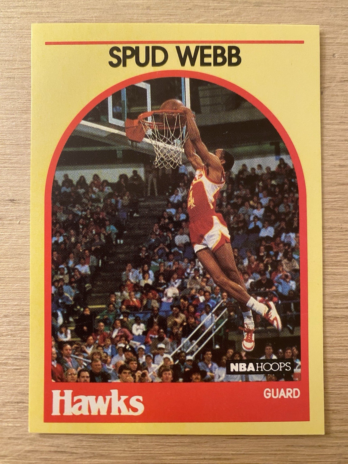 1989-90 NBA Hoops Superstars - Spud Webb #3