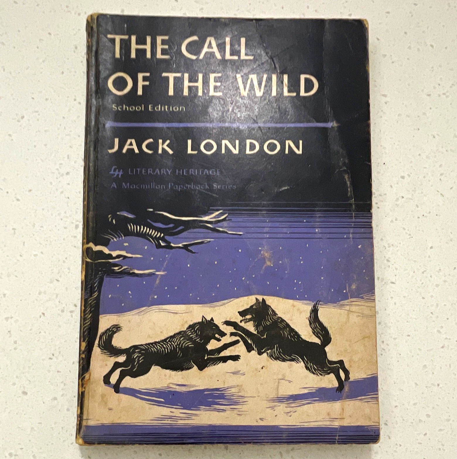 Jack London The Call of the Wild School Edition Literary Heritage PB 1960