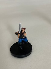 Dragoneye Dwarf Barbarian w/ stat card  18/60 Dungeons  Dragons D D Miniatures