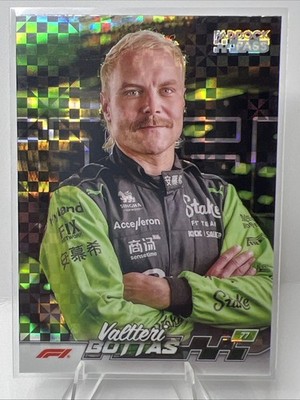 2024 Topps Paddock Pass F1 X-Fractor #63 Valtteri Bottas - Stake KICK Sauber