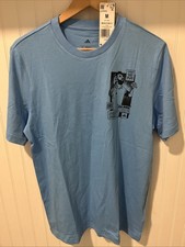 Adidas Men's Messi ICon Graphic Comic Book T Shirt  Medium  $40  Blue