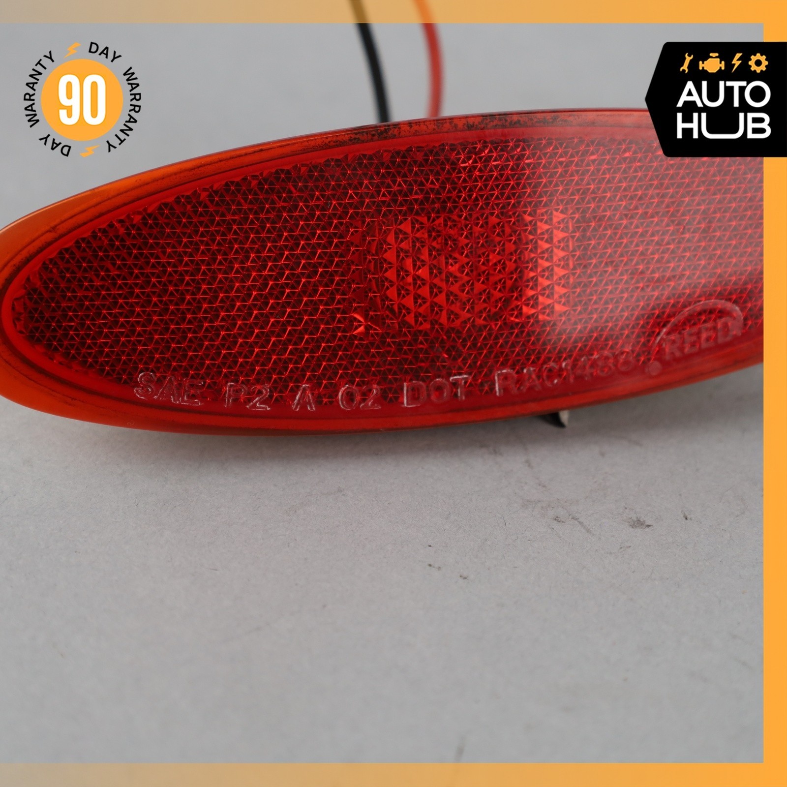 08-13 Bentley Continental GTC Flying Spur Rear Left Side Marker Light OEM 43k