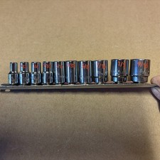 Matco Tools 14 Drive Shallow Socket Set 316 - 916 Ase