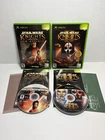 Star Wars Knights of the Old Republic 1 & 2 Xbox CIB Manuals W/REG - Great Disks