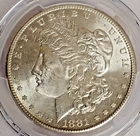 1881-S PCGS-64 MORGAN SILVER DOLLAR NICE WHITE COIN GREAT CARTWHEELS