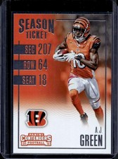 2016 Panini Contenders A.J. Green Season Ticket #82 Bengals