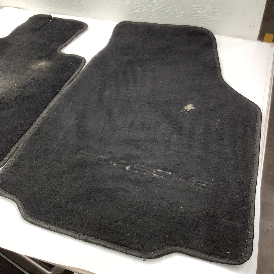 Alfombrillas originales Porsche 911 Turbo 996 2001 para conductor y pasajero envío gratuito Foto 2 de 4