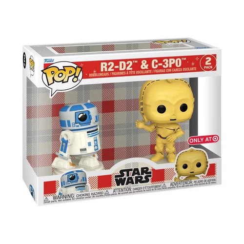 Funko POP! Star Wars: Disney 100 Retro Reimagined R2-D2 & C-3PO Figures