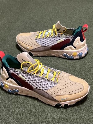 Men's Nike React Sertu Sneakers 10 Multicolor Athletic Shoes AT5301-001-GUC
