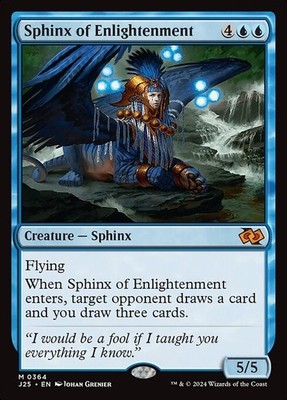 Sphinx of Enlightenment 1x  MtG Jumpstart Foundations J25 SP/NM