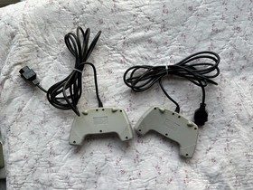 Nintendo 1988 NES Max Turbo Video Game Controller OEM Model NES-027 Set of 2