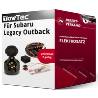 FüR Subaru Legacy Outback Typ Bl/Bp Elektrosatz 7Polig Universell Neu