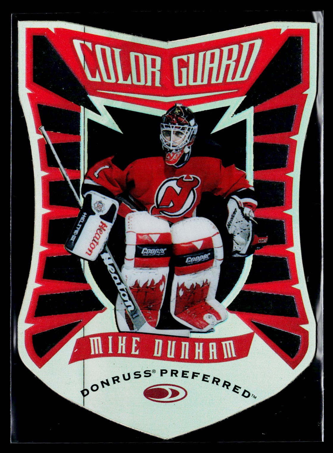 1997-98 Donruss Preferred #17 Mike Dunham Color Guard Promo