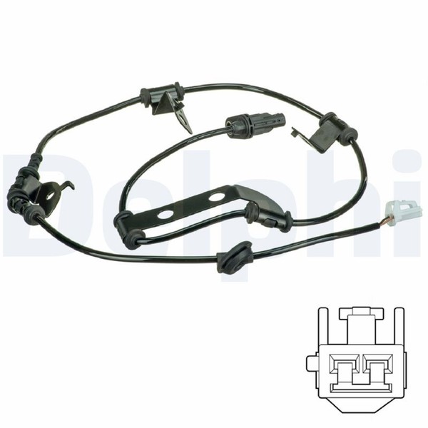 ABS Sensor Raddrehzahl Delphi SS20537 FüR ELH LM Hyundai EL Ix35 Van Crdi Cvvt-image