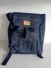 NEW Jean Paul Gaultier Denim Backpack/ Weekend Bag