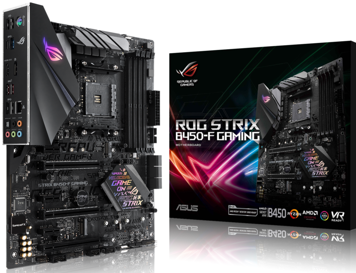 ASUS ROG STRIX B450-F GAMING AM4 Socket ATX Motherboard | eBay